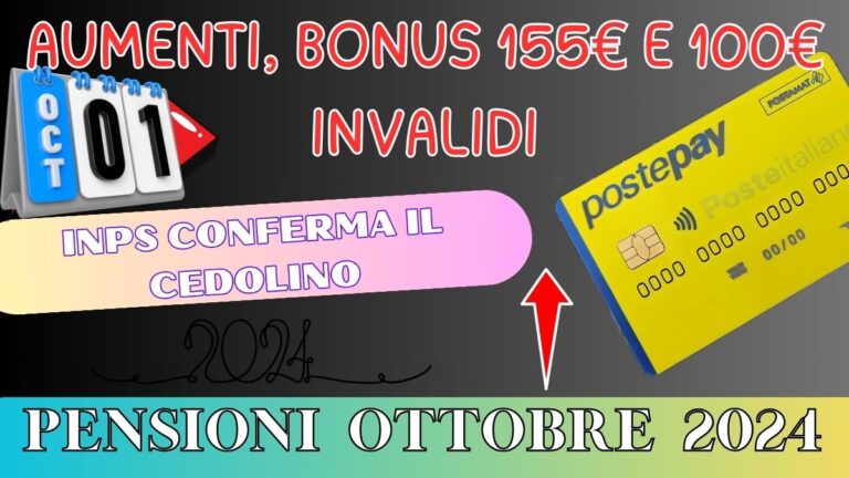 Pensione ottobre 2024