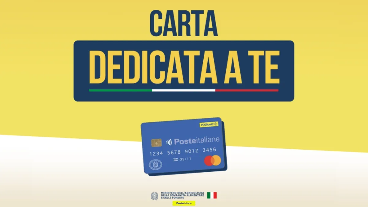 Carta Dedicata a Te 2025 (Buoni Spesa)